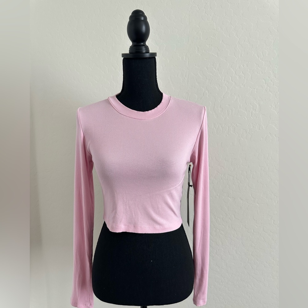 Mono B pink Long sleeve shirt